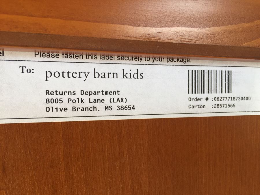 4-Piece Pottery Barn Kids Cabinet With Hutch Bookcase [Photo 3]