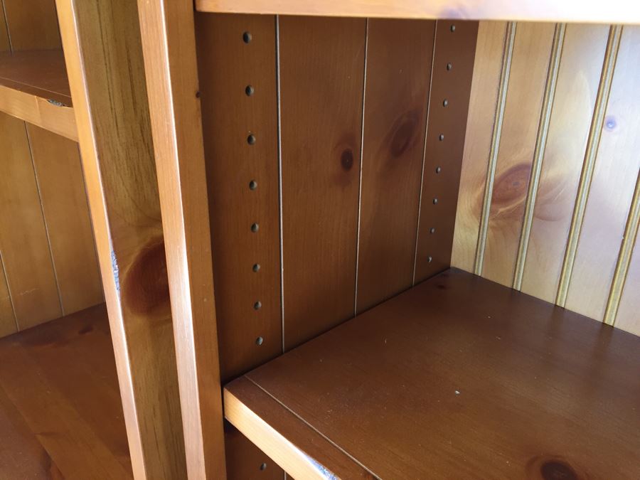 4-Piece Pottery Barn Kids Cabinet With Hutch Bookcase [Photo 8]