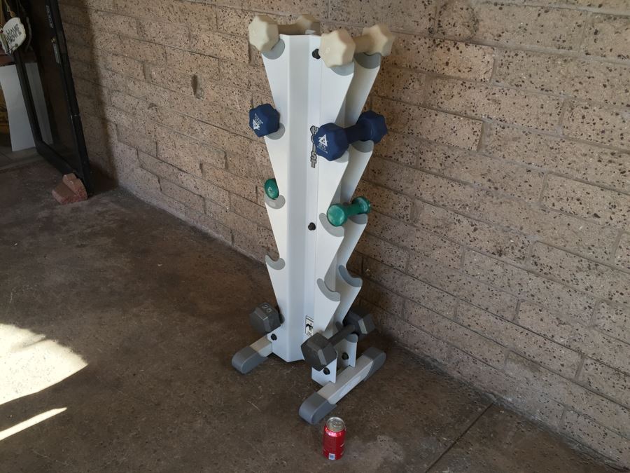 Hoist Metal Dumbbell Stand With Various Dumbbells [Photo 5]