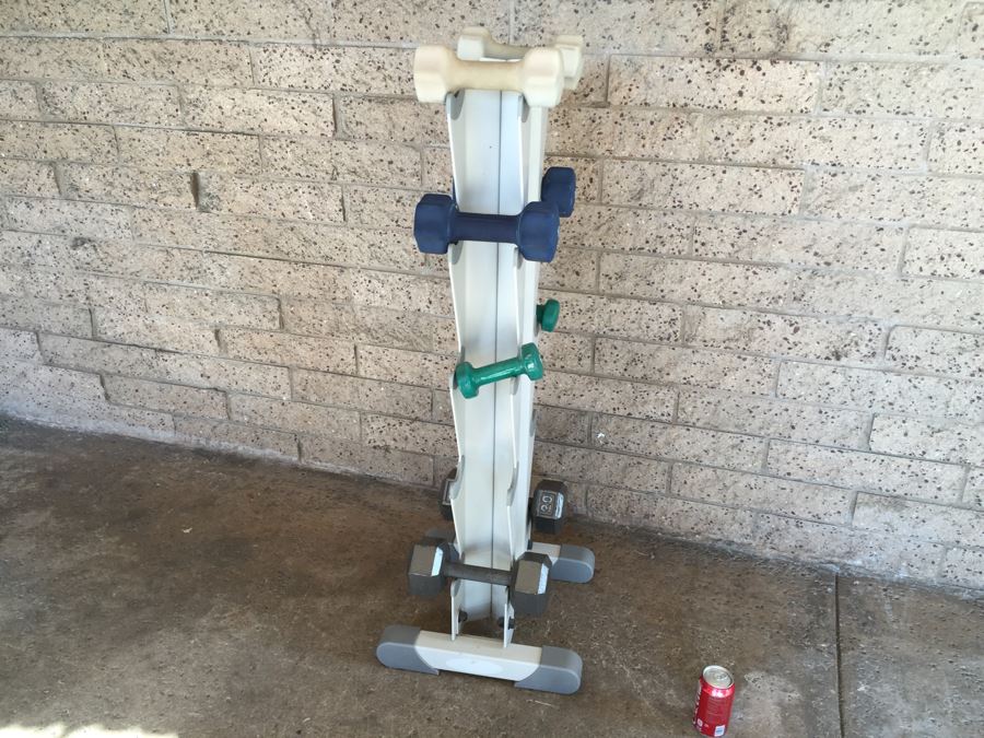 Hoist Metal Dumbbell Stand With Various Dumbbells [Photo 10]