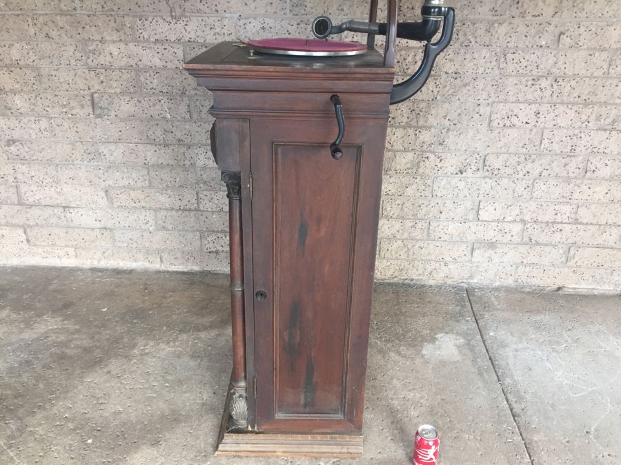 Working Antique Gramophone The World's Finest Reproducer Made In Germany With Large Sound Horn Trix Sound 78 Record Player [Photo 21]