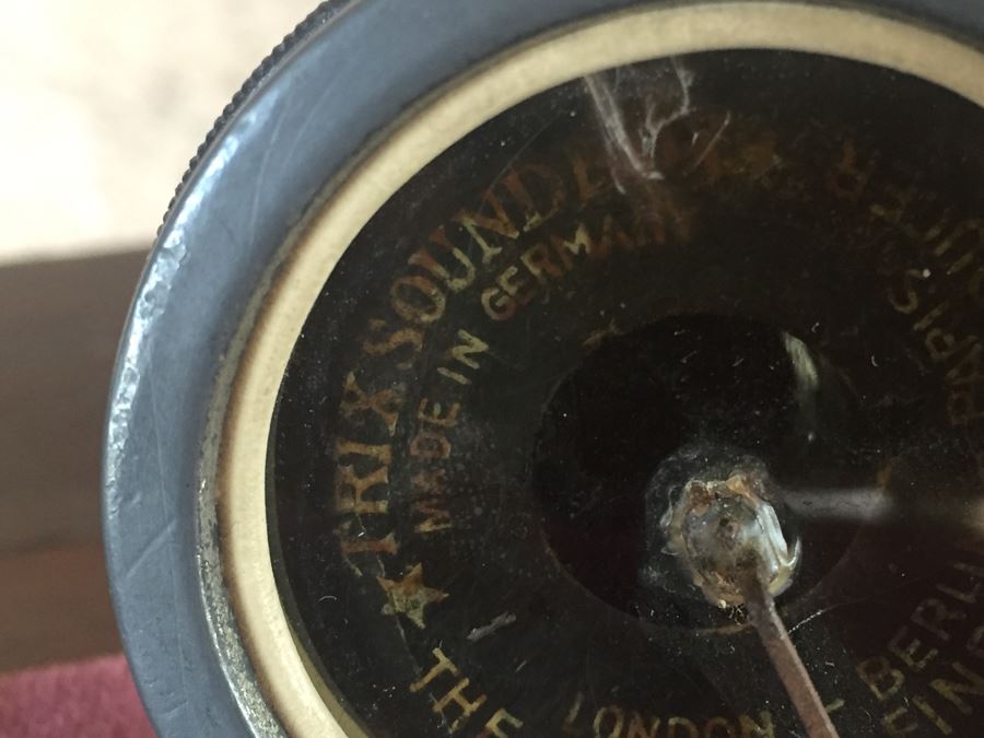 Working Antique Gramophone The World's Finest Reproducer Made In Germany With Large Sound Horn Trix Sound 78 Record Player [Photo 9]