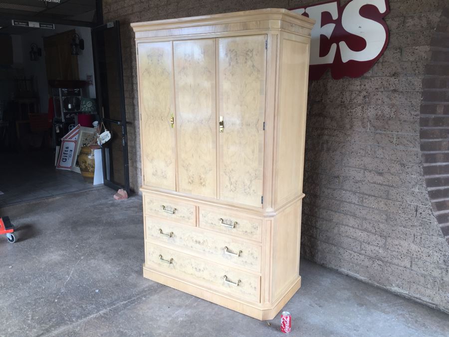 Tall Cabinet Armoire Corinthian By Drexel Heritage [Photo 6]