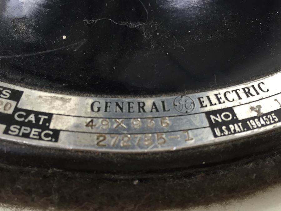 General Electric Art Decco Fan Circa 1938 49x936 16' AB/SC Vortalex Chrome Excellent Working Condition [Photo 12]