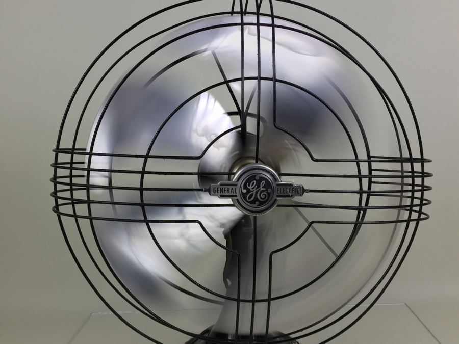 General Electric Art Decco Fan Circa 1938 49x936 16' AB/SC Vortalex Chrome Excellent Working Condition [Photo 23]