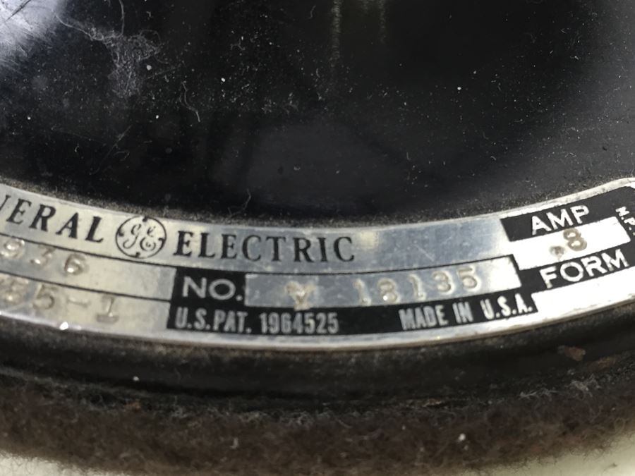 General Electric Art Decco Fan Circa 1938 49x936 16' AB/SC Vortalex Chrome Excellent Working Condition [Photo 13]