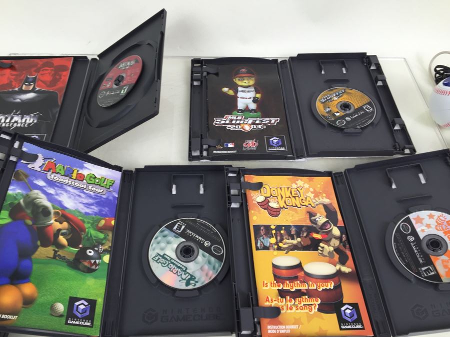 Nintendo Gamecube Game Lot + Play TV Radica Baseball 3  [Photo 8]