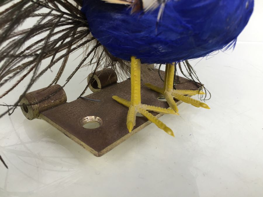 Peacock Statue Feather Sculpture