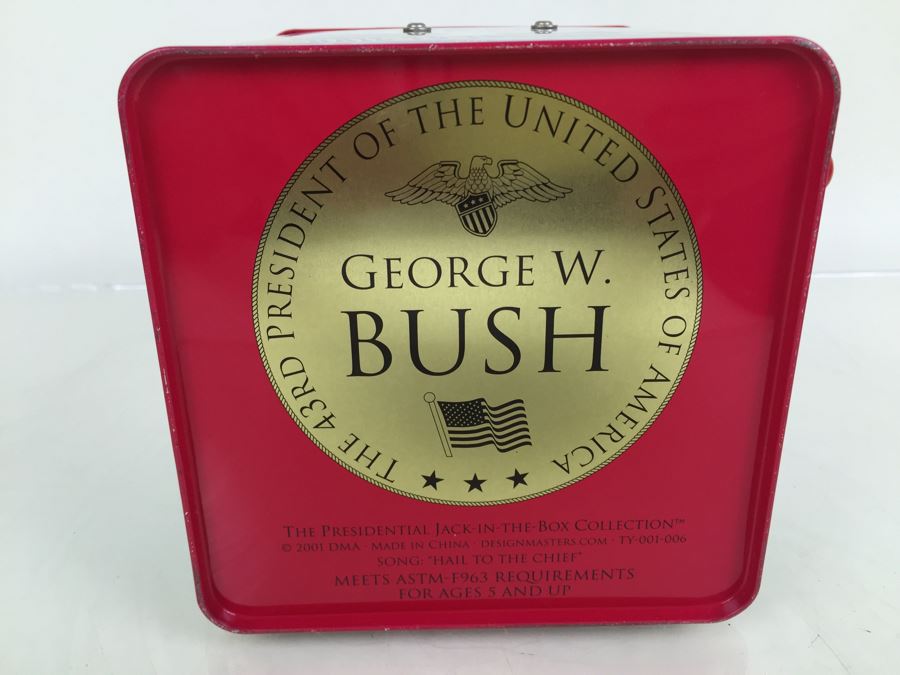 Presidents Of The United States Of America Jack-In-The-Box Collection George W. Bush Song 'Hail To The Chief' [Photo 7]