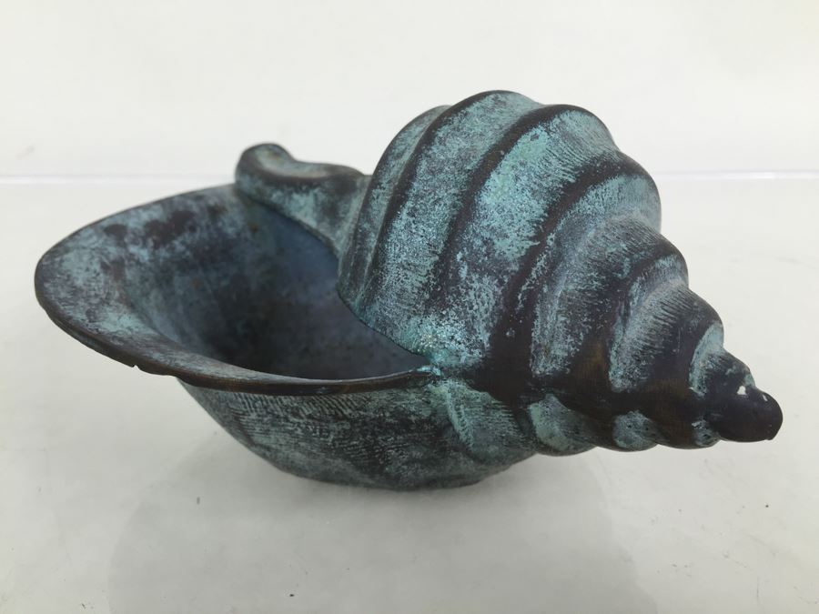 Bronze Seashell Sculpture