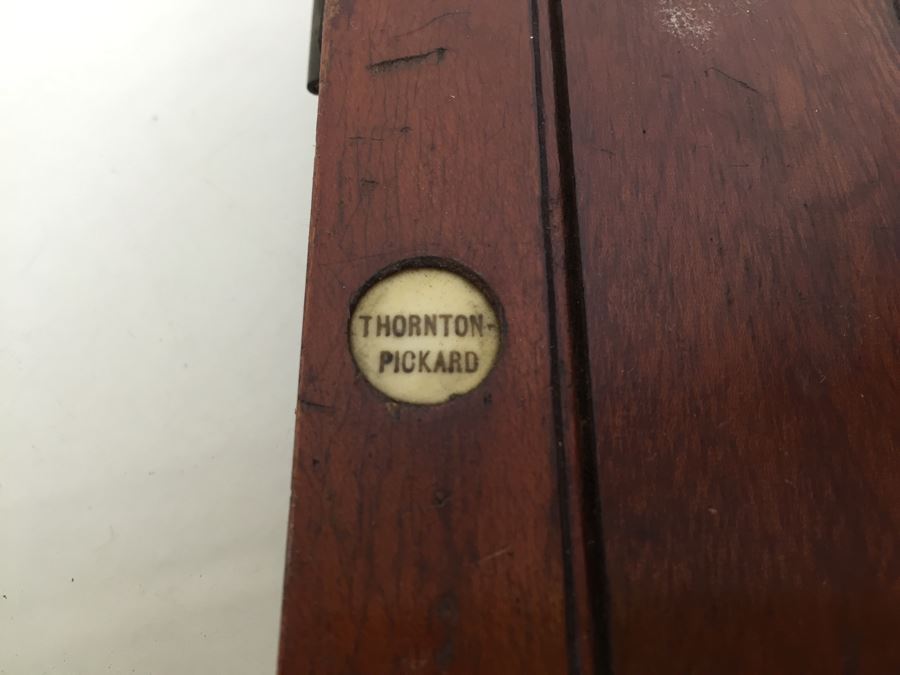 Thornton Pickard Imperial Triple Extension Half Plate Bellows Camera With Lens And (3) Plates [Photo 39]