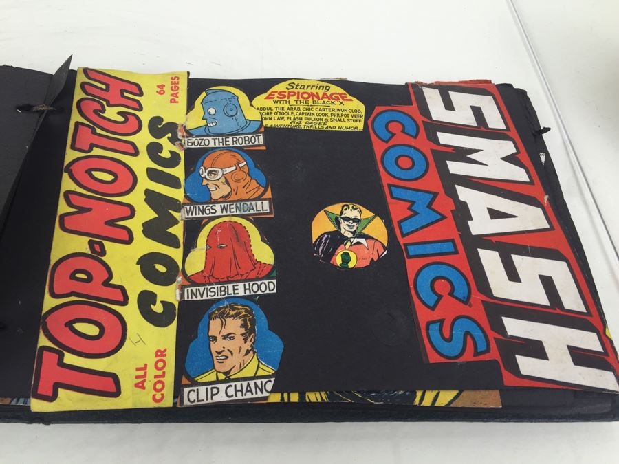 Very Cool Pop Art Comic Book Scrapbook From 1950's or 60's [Photo 23]