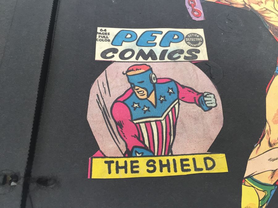 Very Cool Pop Art Comic Book Scrapbook From 1950's or 60's [Photo 17]