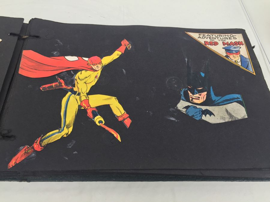 Very Cool Pop Art Comic Book Scrapbook From 1950's or 60's [Photo 27]