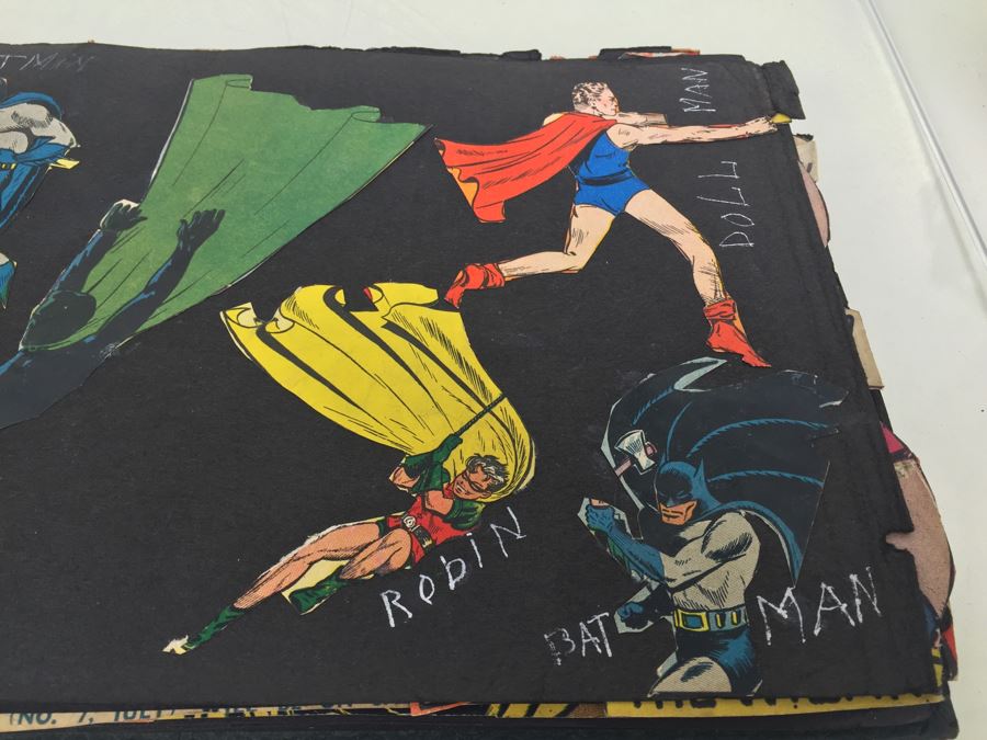 Very Cool Pop Art Comic Book Scrapbook From 1950's or 60's [Photo 10]