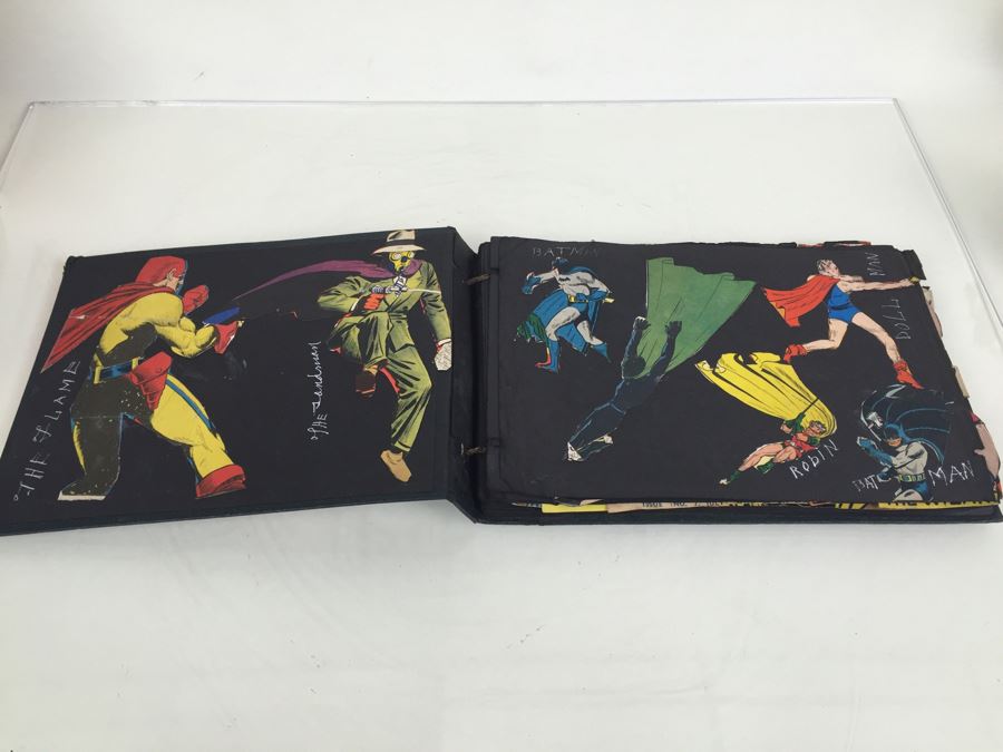 Very Cool Pop Art Comic Book Scrapbook From 1950's or 60's [Photo 2]