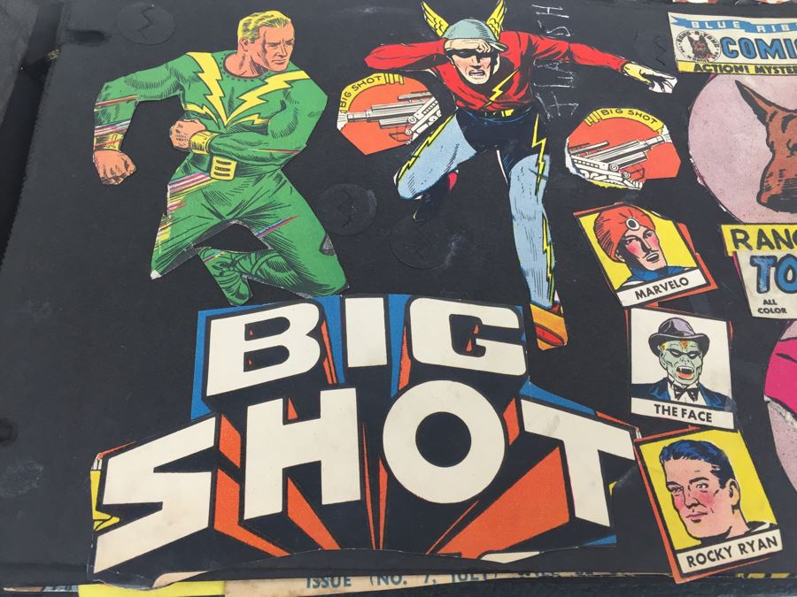 Very Cool Pop Art Comic Book Scrapbook From 1950's or 60's [Photo 14]