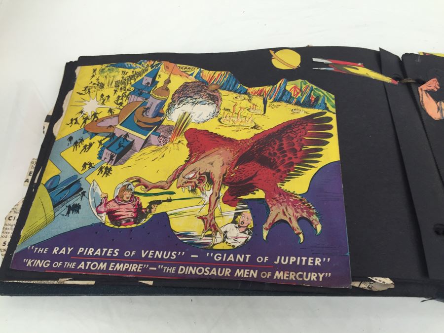 Very Cool Pop Art Comic Book Scrapbook From 1950's or 60's [Photo 21]