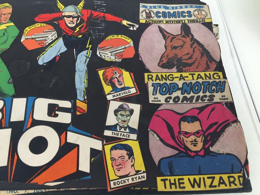 Very Cool Pop Art Comic Book Scrapbook From 1950's or 60's [Photo 19]