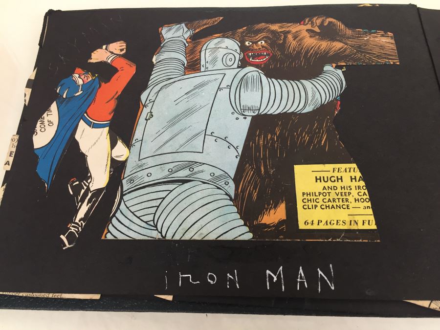 Very Cool Pop Art Comic Book Scrapbook From 1950's or 60's [Photo 15]