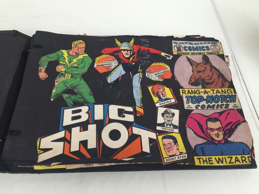 Very Cool Pop Art Comic Book Scrapbook From 1950's or 60's [Photo 12]