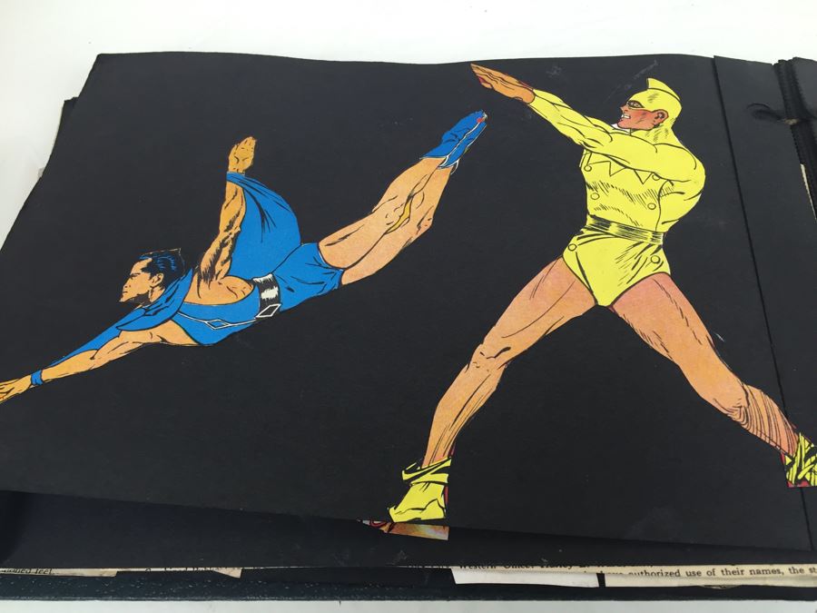 Very Cool Pop Art Comic Book Scrapbook From 1950's or 60's [Photo 28]