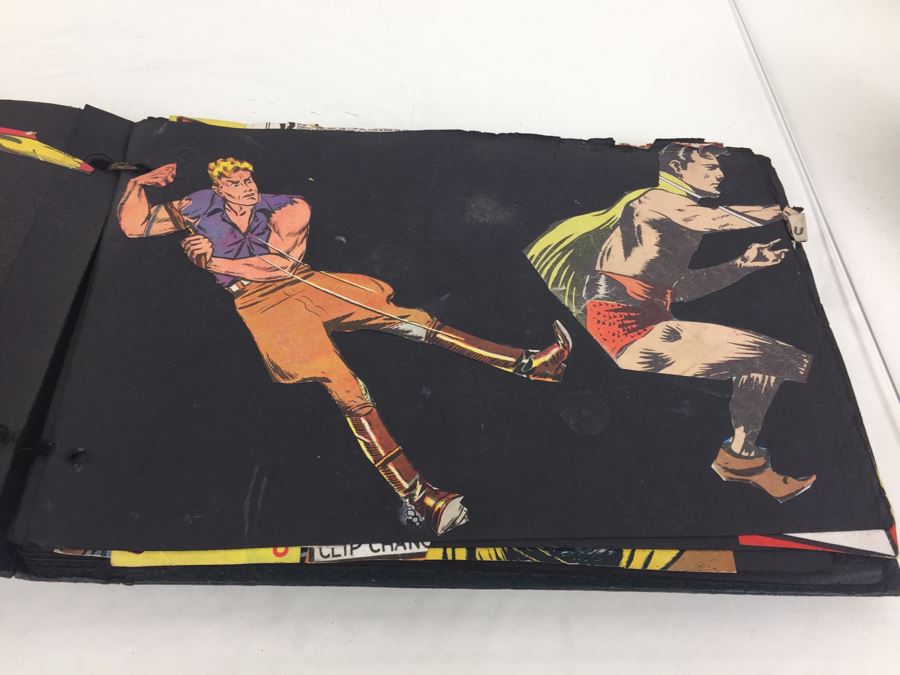 Very Cool Pop Art Comic Book Scrapbook From 1950's or 60's [Photo 20]