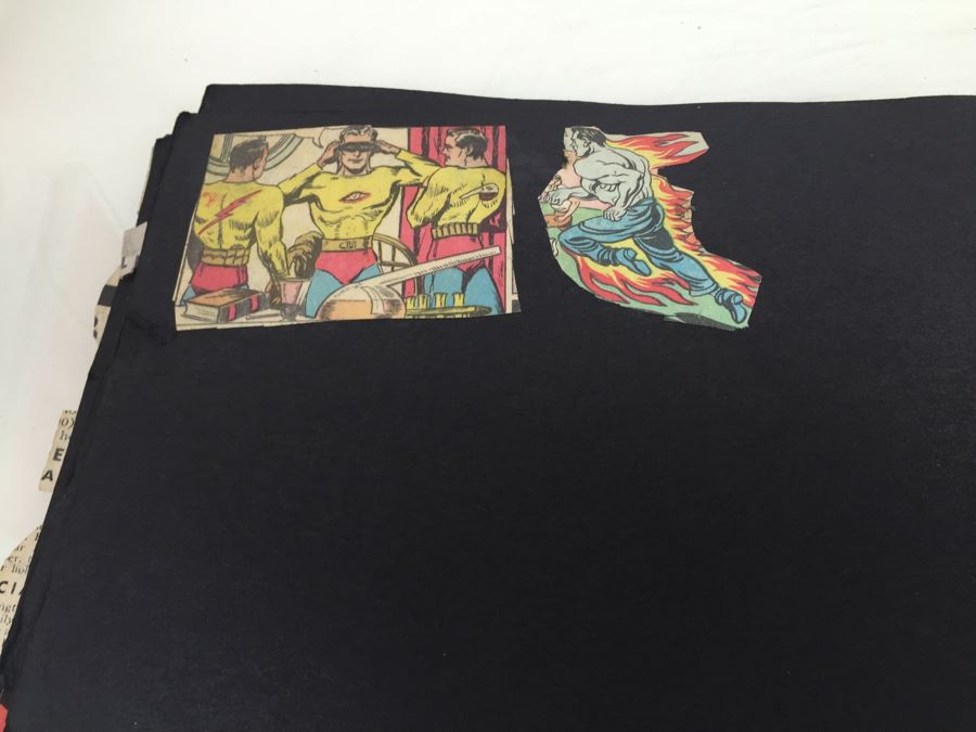 Very Cool Pop Art Comic Book Scrapbook From 1950's or 60's [Photo 30]