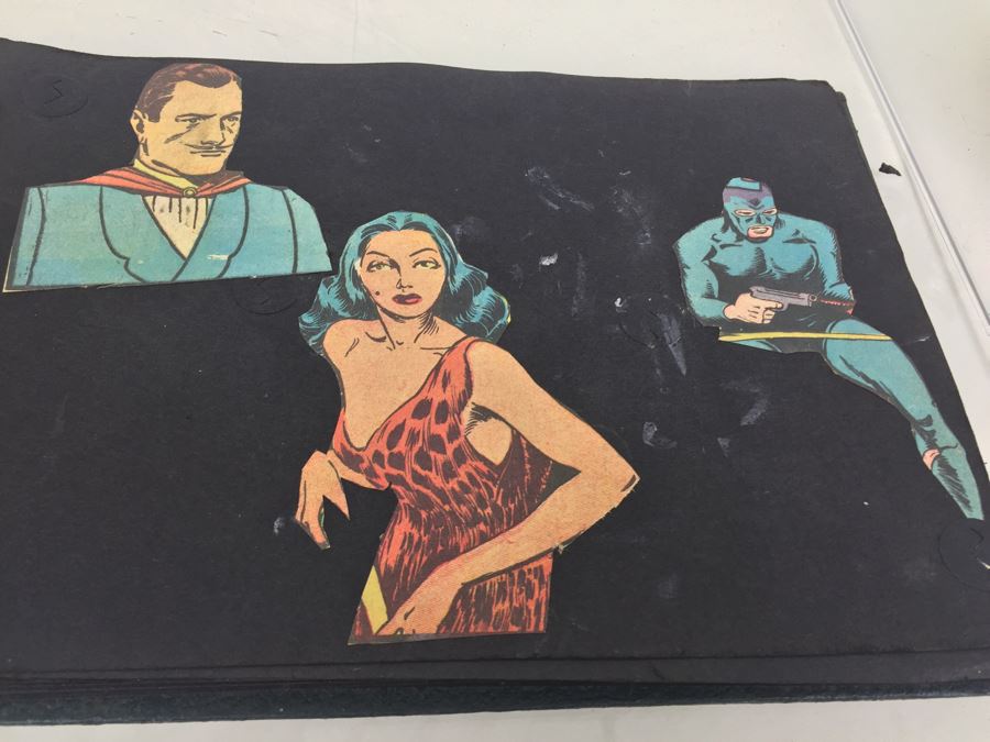 Very Cool Pop Art Comic Book Scrapbook From 1950's or 60's [Photo 29]