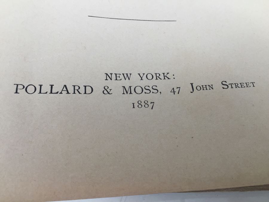 Dante's Inferno Hardcover Book With Illustrations By M. Gustave Dore New Edition Pollard & Moss 1887 [Photo 17]