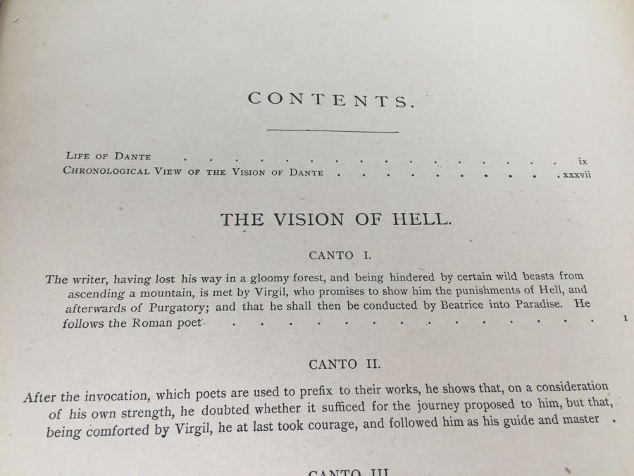 Dante's Inferno Hardcover Book With Illustrations By M. Gustave Dore New Edition Pollard & Moss 1887 [Photo 19]