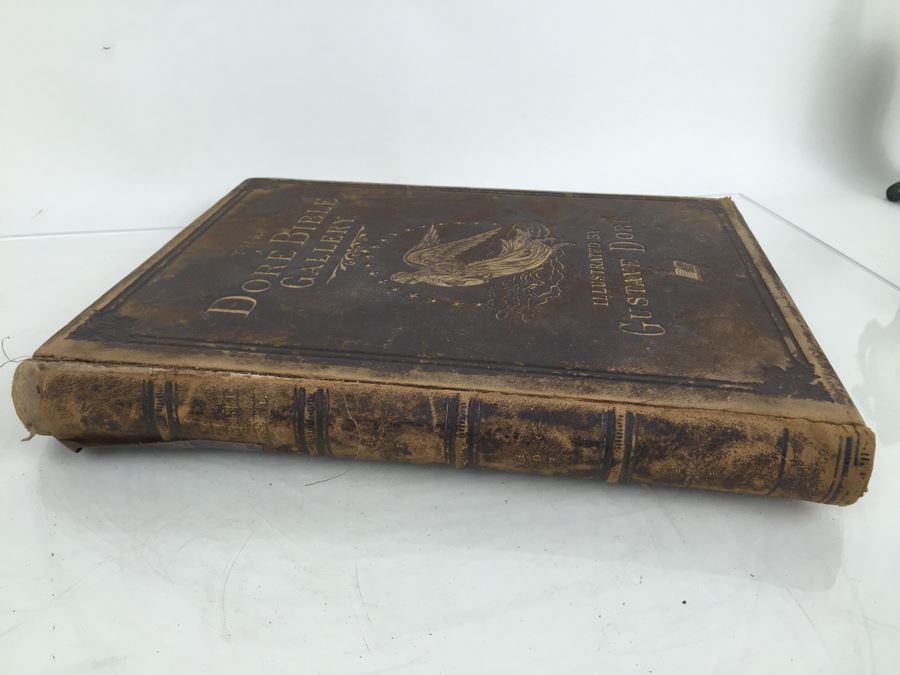 The Dore Bible Gallery Illustrated By Gustave Dore Hardcover Leatherbound Fine Art Publishing Co. 1879 [Photo 7]