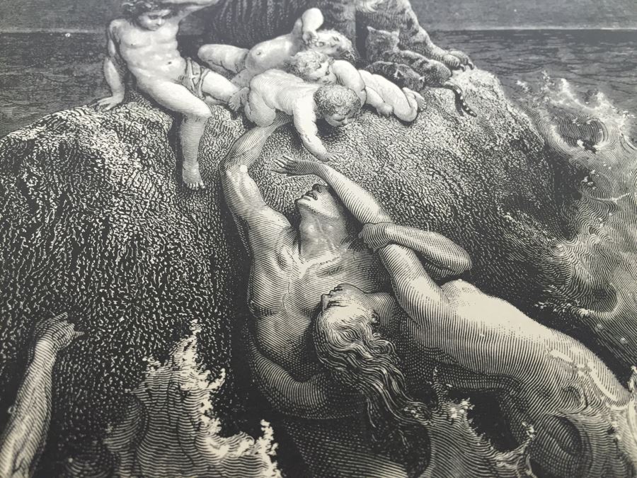 The Dore Bible Gallery Illustrated By Gustave Dore Hardcover Leatherbound Fine Art Publishing Co. 1879 [Photo 25]