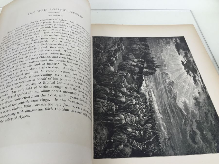The Dore Bible Gallery Illustrated By Gustave Dore Hardcover Leatherbound Fine Art Publishing Co. 1879 [Photo 27]