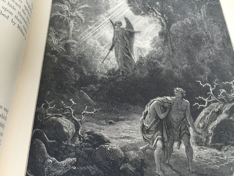 The Dore Bible Gallery Illustrated By Gustave Dore Hardcover Leatherbound Fine Art Publishing Co. 1879 [Photo 20]