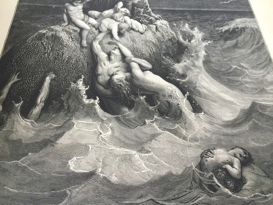 The Dore Bible Gallery Illustrated By Gustave Dore Hardcover Leatherbound Fine Art Publishing Co. 1879 [Photo 24]