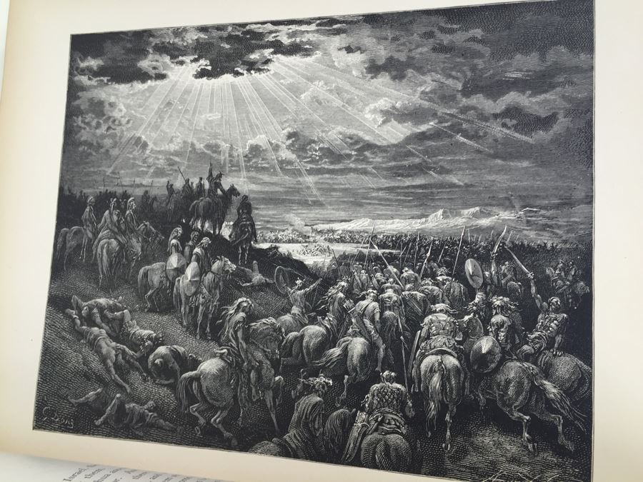 The Dore Bible Gallery Illustrated By Gustave Dore Hardcover Leatherbound Fine Art Publishing Co. 1879 [Photo 28]