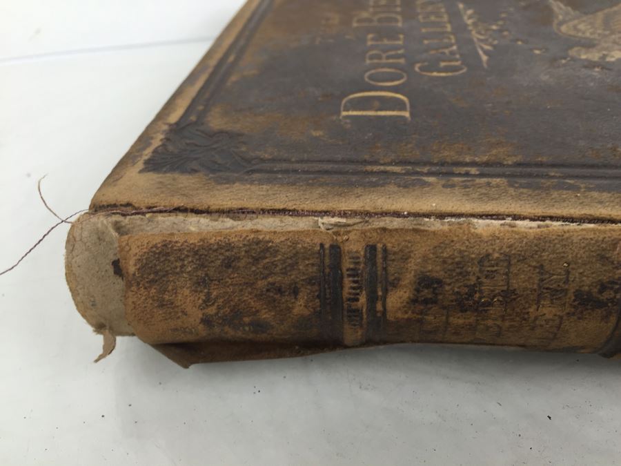 The Dore Bible Gallery Illustrated By Gustave Dore Hardcover Leatherbound Fine Art Publishing Co. 1879 [Photo 8]