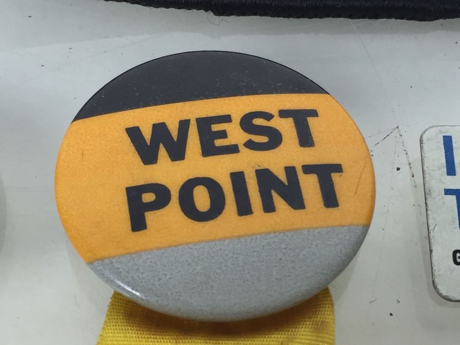 1939 New York World's Fair Pins, West Point Button, Various Patches [Photo 6]