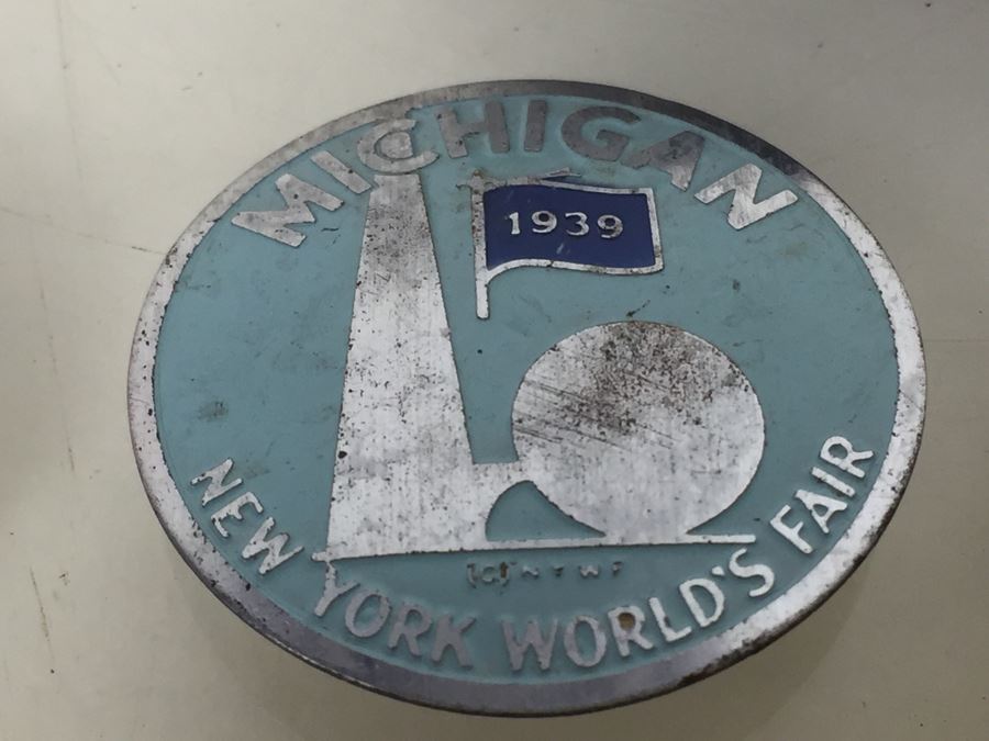 1939 New York World's Fair Pins, West Point Button, Various Patches [Photo 3]