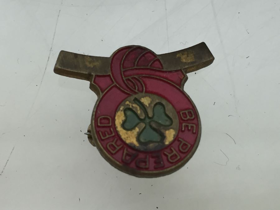 Large Collection Of Boy Scouts And Girl Scouts Collectibles Including Pocket Knife, Various Buttons, Medals, Scarf, Etc. Circa 1950's / 1960's [Photo 14]