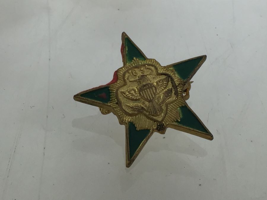 Large Collection Of Boy Scouts And Girl Scouts Collectibles Including Pocket Knife, Various Buttons, Medals, Scarf, Etc. Circa 1950's / 1960's [Photo 22]