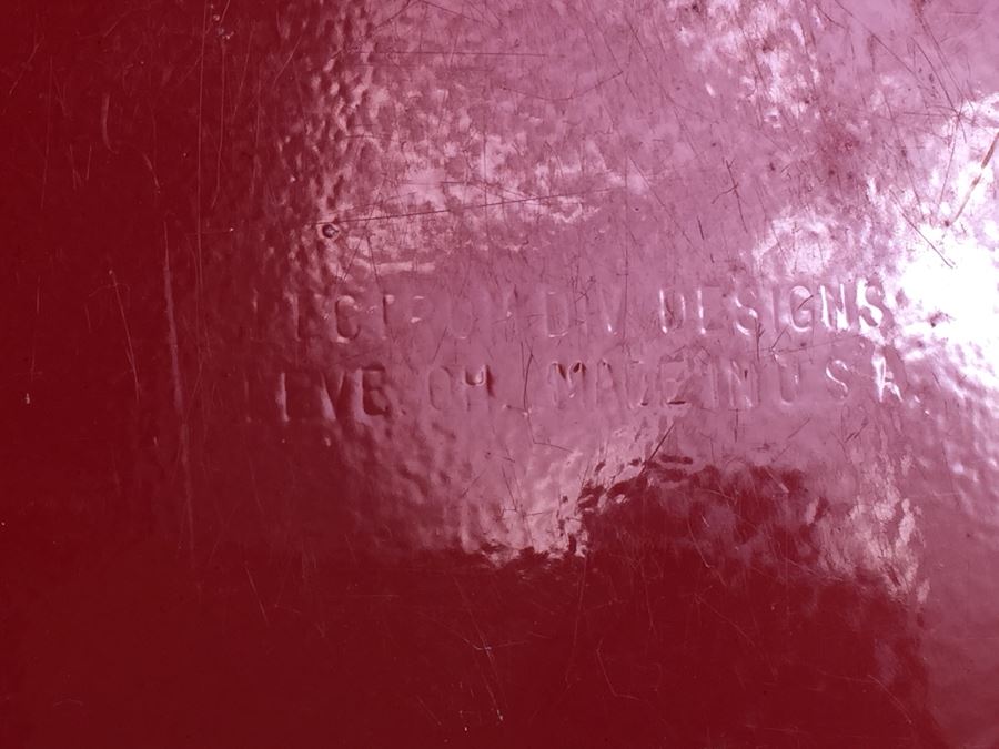 Vintage Spectrum Div Designs Red Hand Bookends Pop Art [Photo 7]