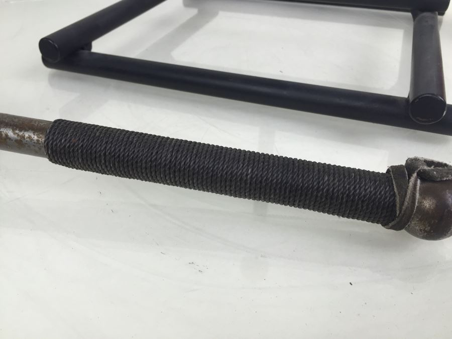 Large Signed Asian Bell Temple Buzzer With Stand And Mallot [Photo 21]