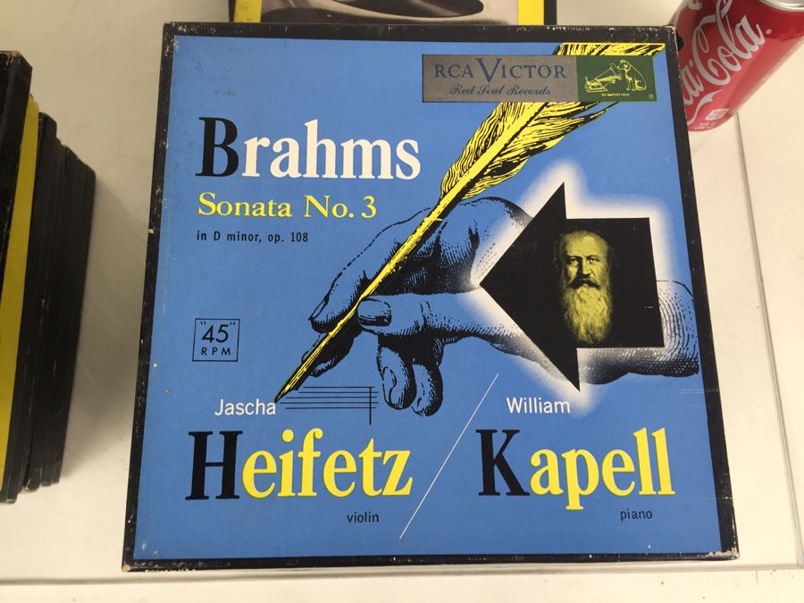 Huge Collection Of Classical Music RCA Victor Red Seal Records Box Sets 45RPM In Excellent Condition [Photo 36]