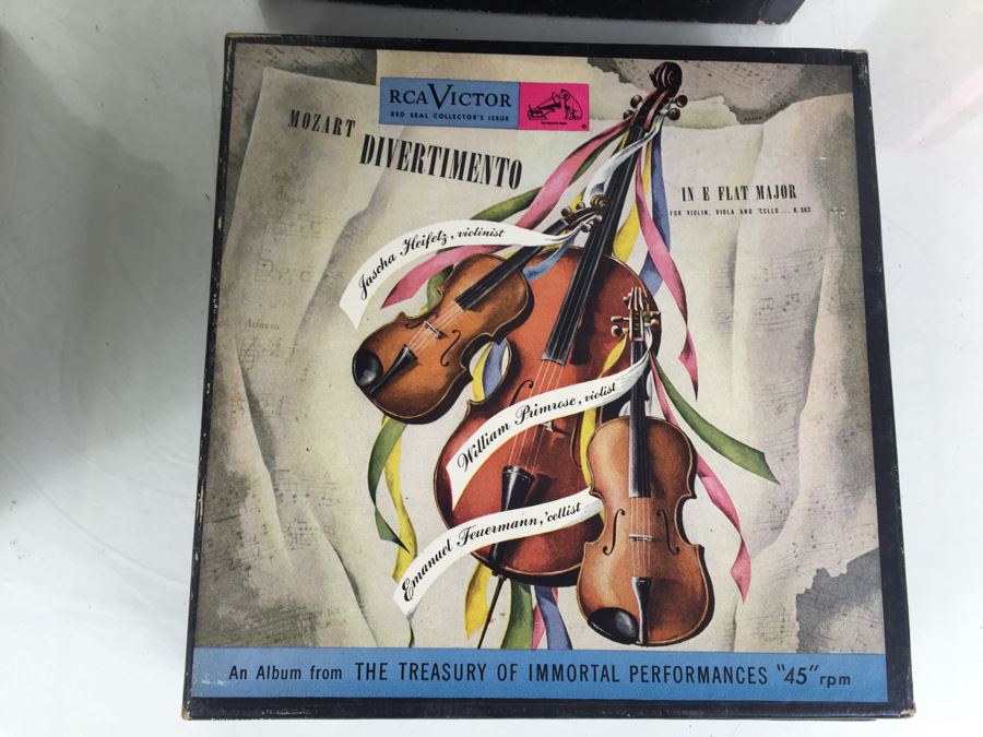 Huge Collection Of Classical Music RCA Victor Red Seal Records Box Sets 45RPM In Excellent Condition [Photo 45]