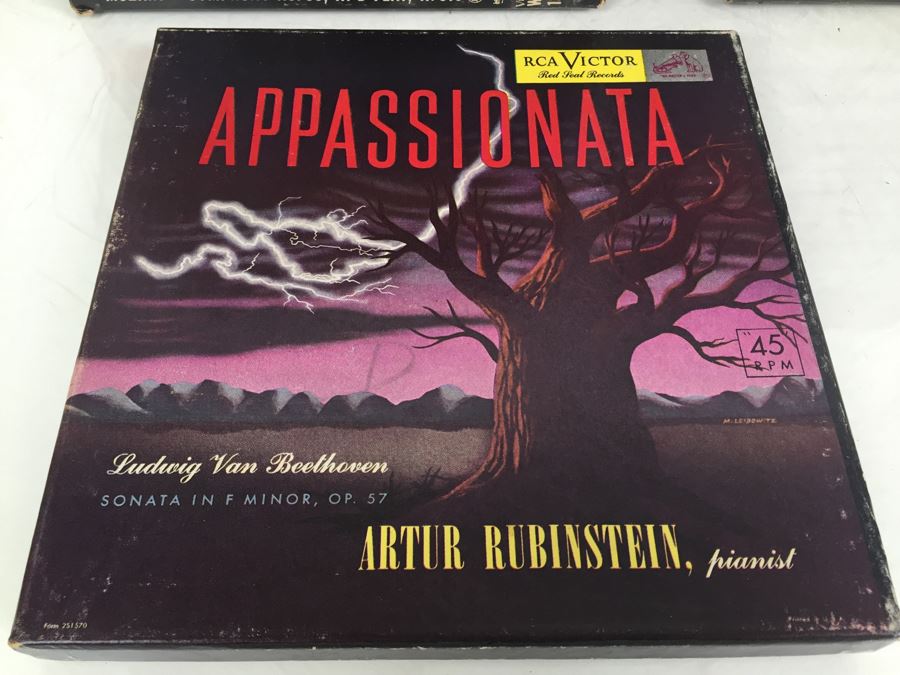 Huge Collection Of Classical Music RCA Victor Red Seal Records Box Sets 45RPM In Excellent Condition [Photo 2]