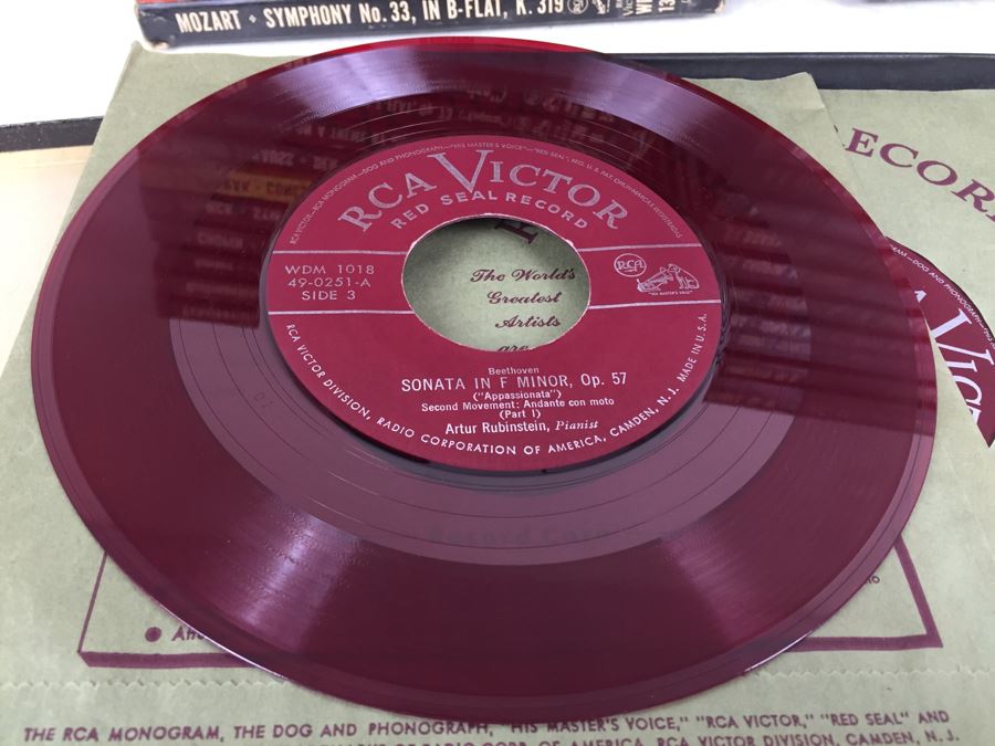 Huge Collection Of Classical Music RCA Victor Red Seal Records Box Sets 45RPM In Excellent Condition [Photo 13]