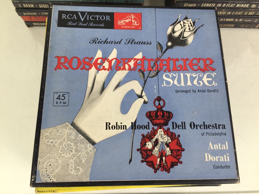 Huge Collection Of Classical Music RCA Victor Red Seal Records Box Sets 45RPM In Excellent Condition [Photo 23]