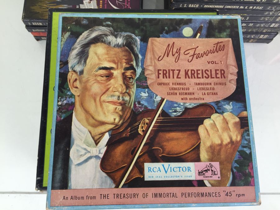 Huge Collection Of Classical Music RCA Victor Red Seal Records Box Sets 45RPM In Excellent Condition [Photo 27]